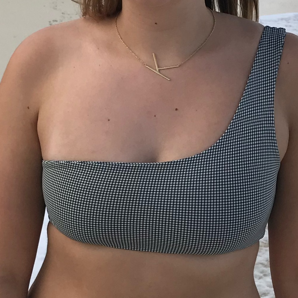 KAOHS one shoulder swim top